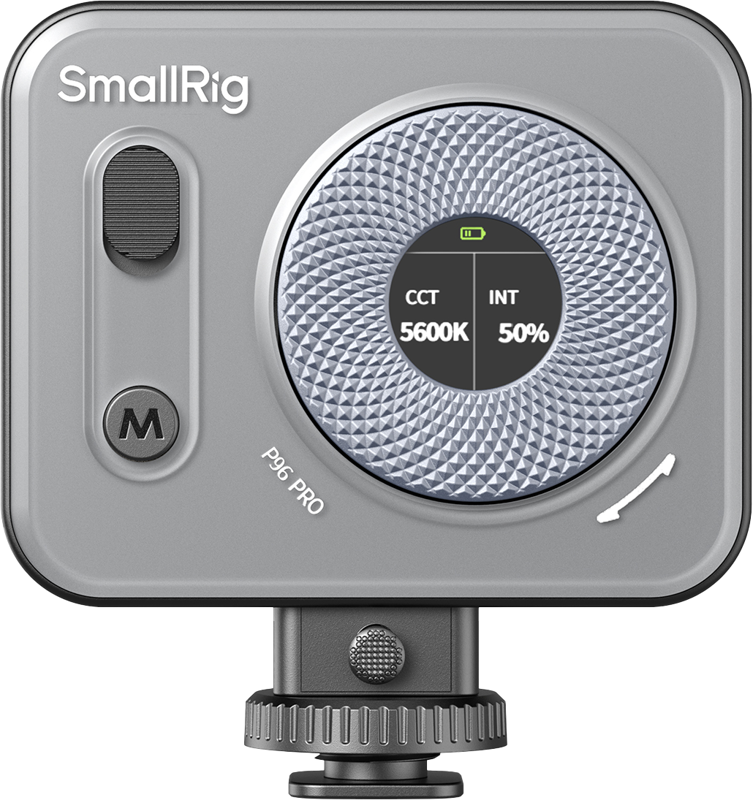 SmallRig - 4660 Vibe P96 Pro mini LED Video Light - Melna