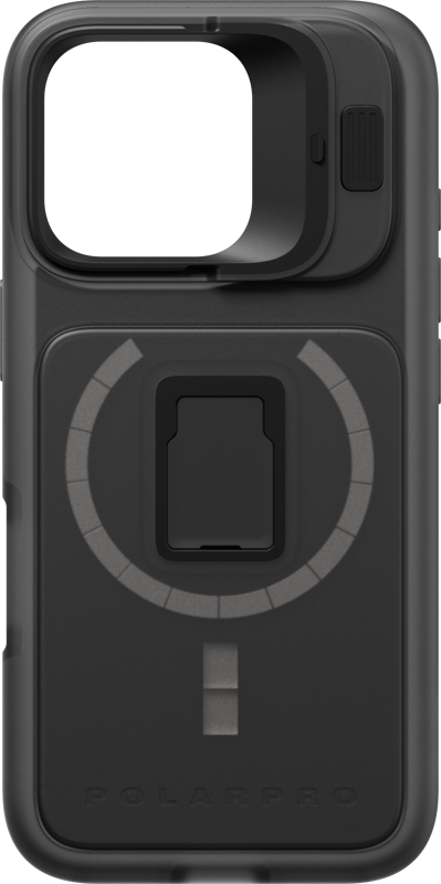 PolarPro - LiteChaser 16 Pro Case for iPhone 16 Pro Max Black